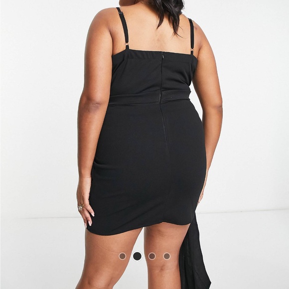 Black Drape Front Mini - Picture 2 of 3